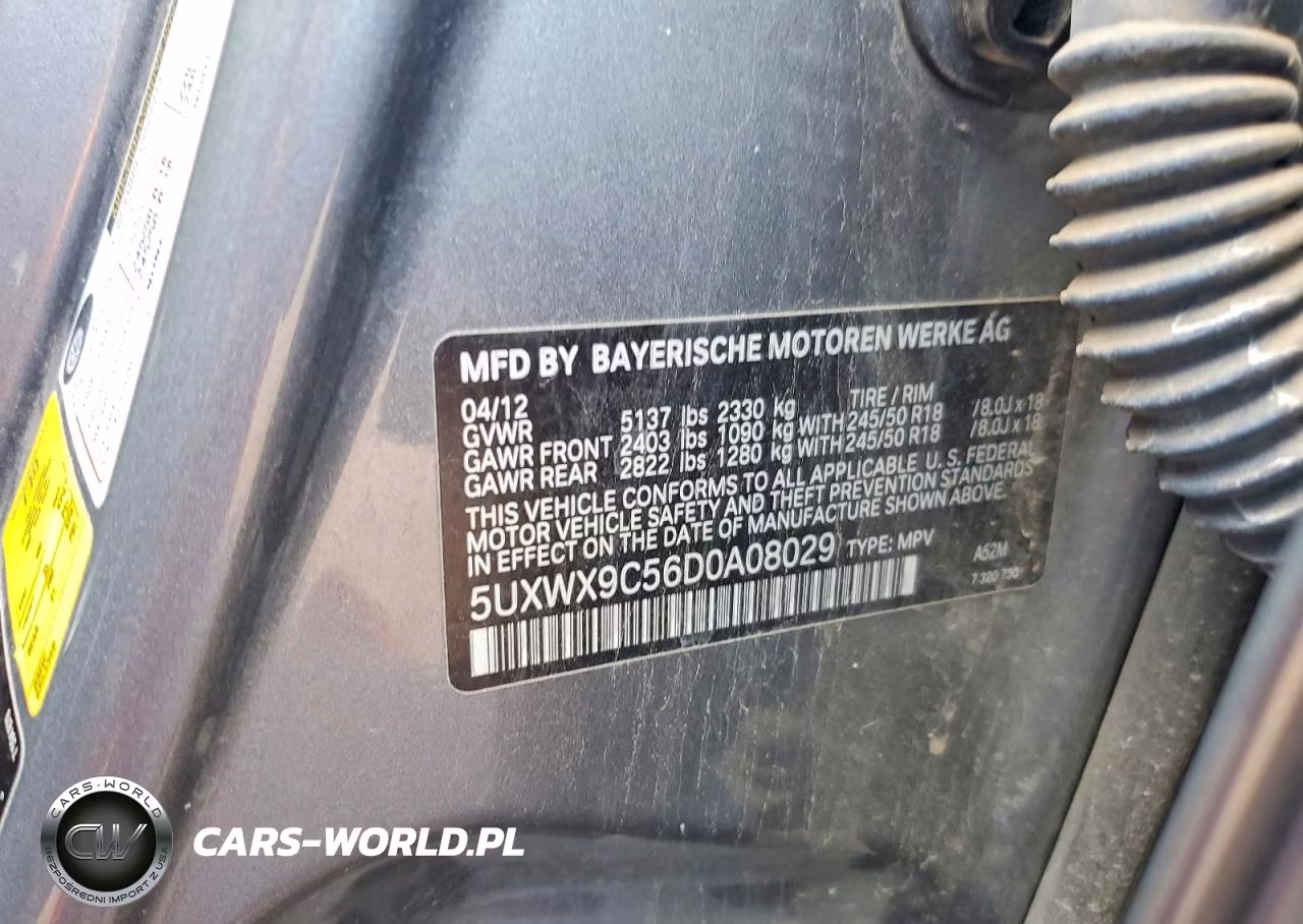 2013 BMW X3 xDrive28I VIN:5UXWX9C56D0A08029 - 13