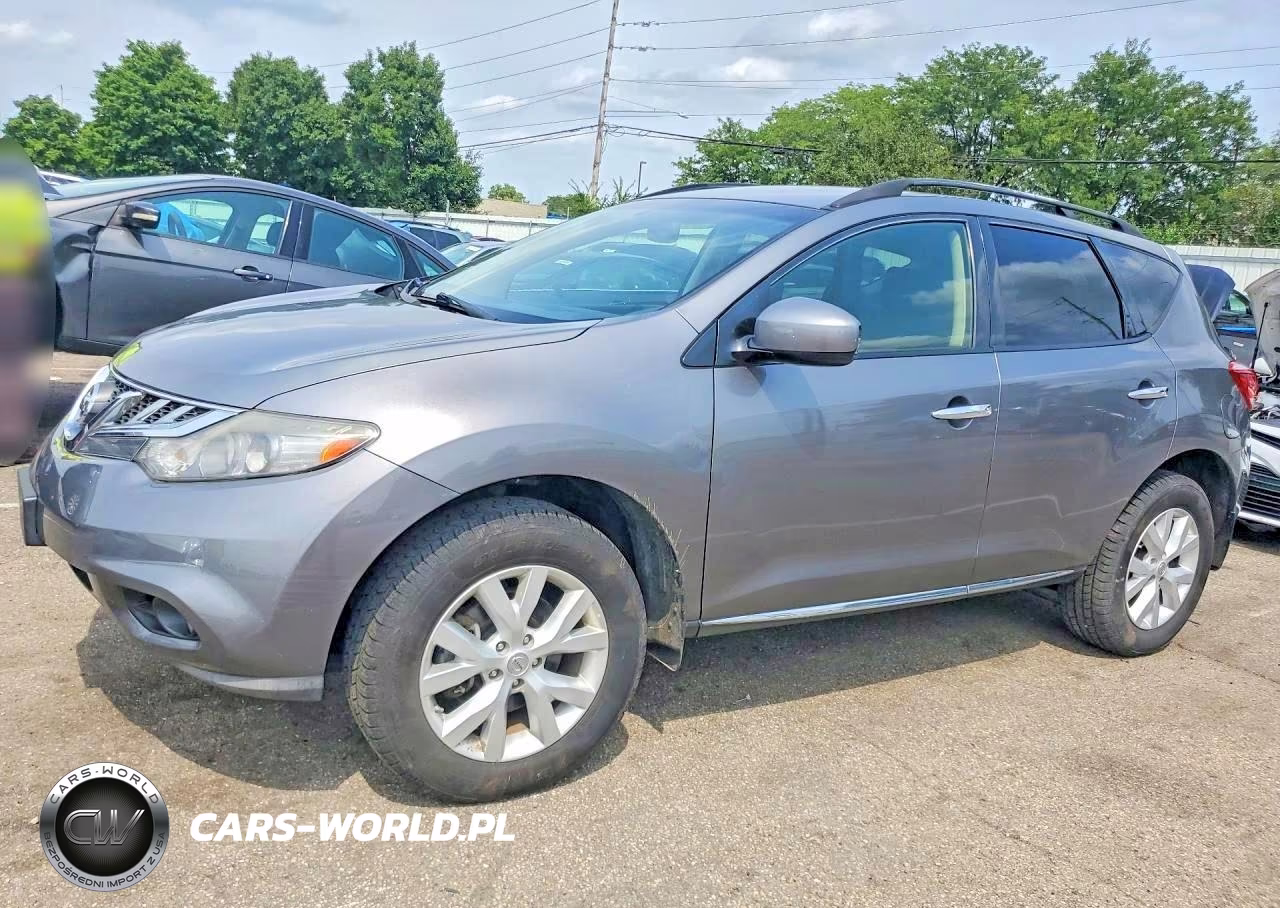 2013 Nissan Murano S VIN:JN8AZ1MW6DW307789 - 1