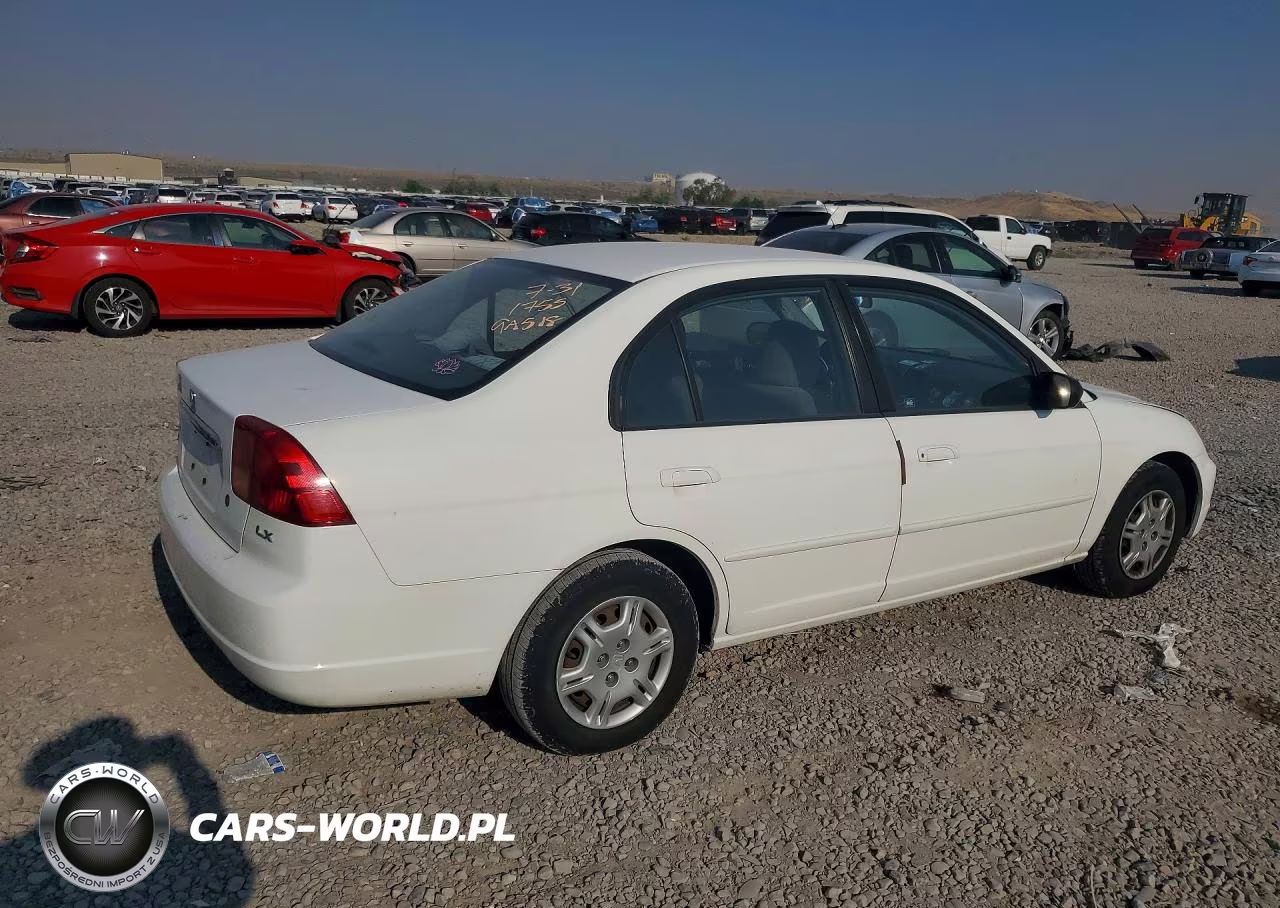 2002 Honda Civic Lx VIN:2HGES16592H522067 - 3
