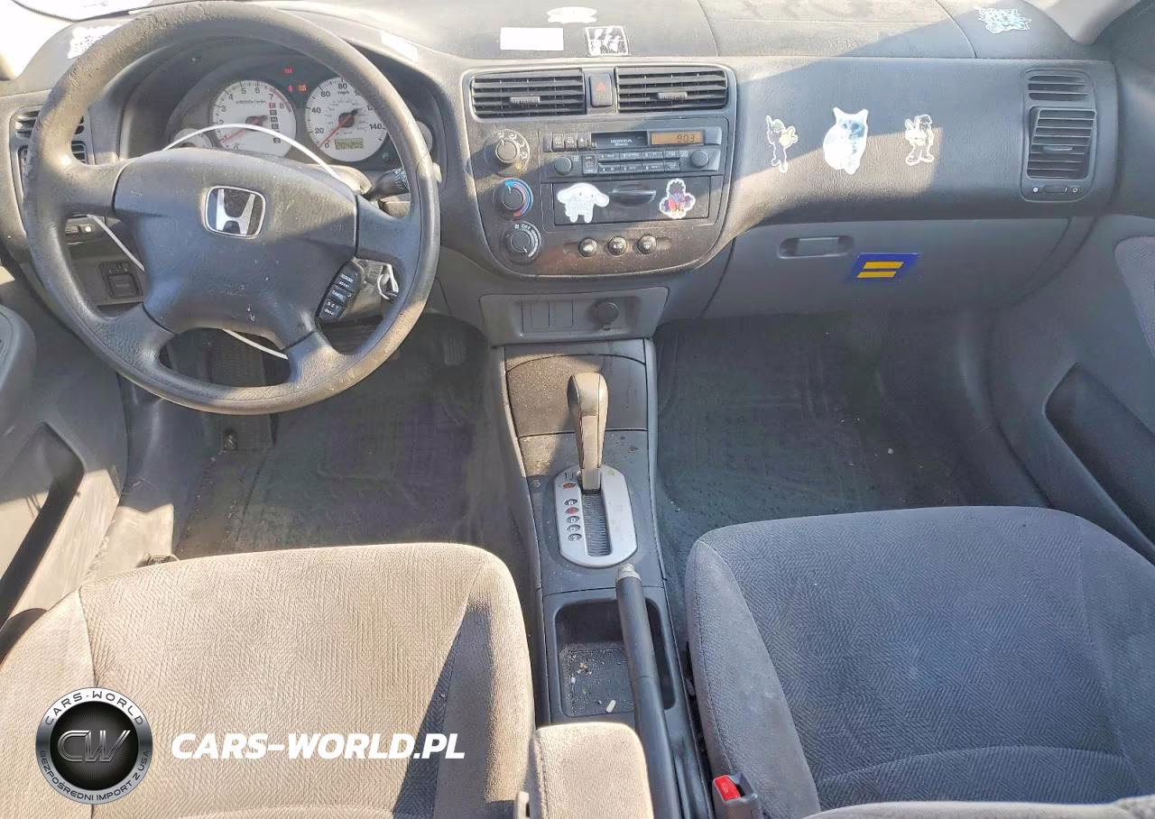 2002 Honda Civic Lx VIN:2HGES16592H522067 - 8