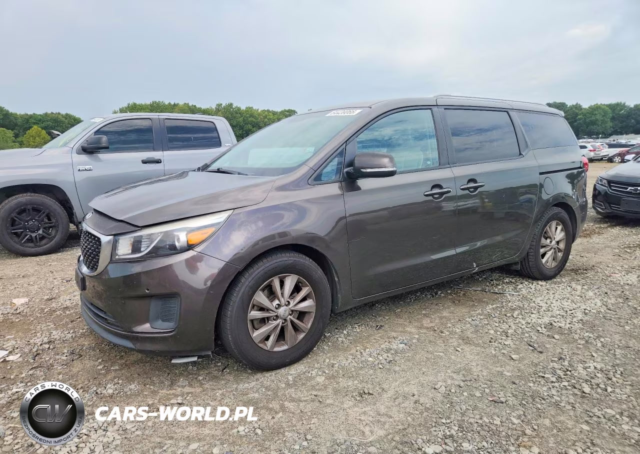 2017 Kia Sedona Lx VIN:KNDMB5C16H6254527 - 1