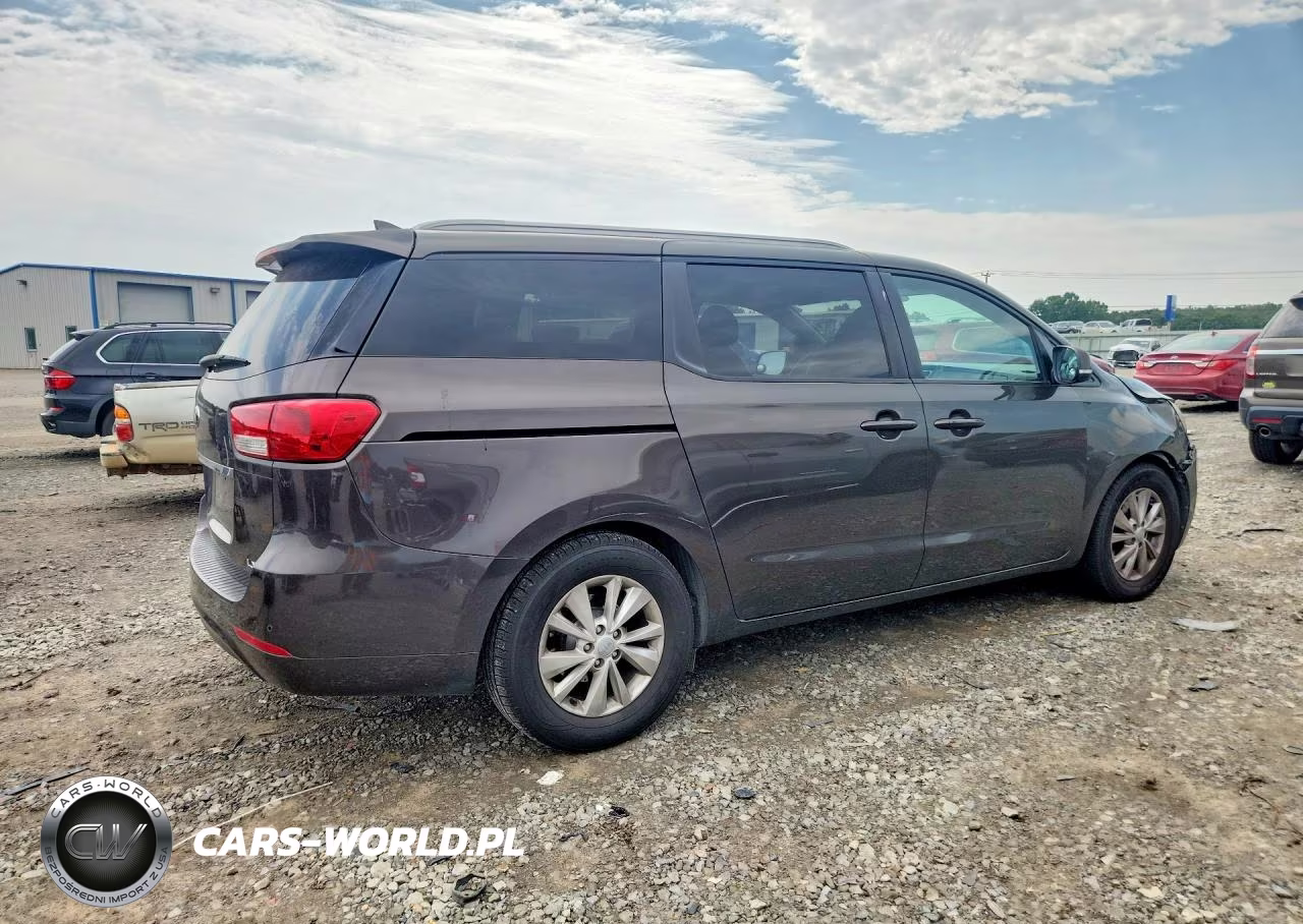 2017 Kia Sedona Lx VIN:KNDMB5C16H6254527 - 3