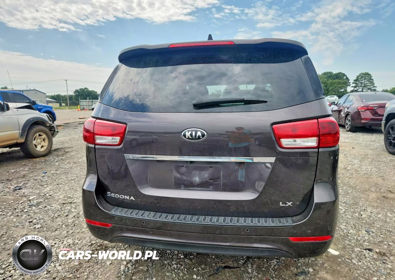 2017 Kia Sedona Lx VIN:KNDMB5C16H6254527 - 6