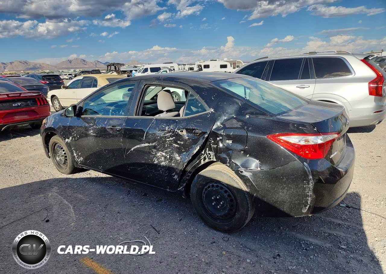 2016 Toyota Corolla Le VIN:5YFBURHE9GP563727 - 2