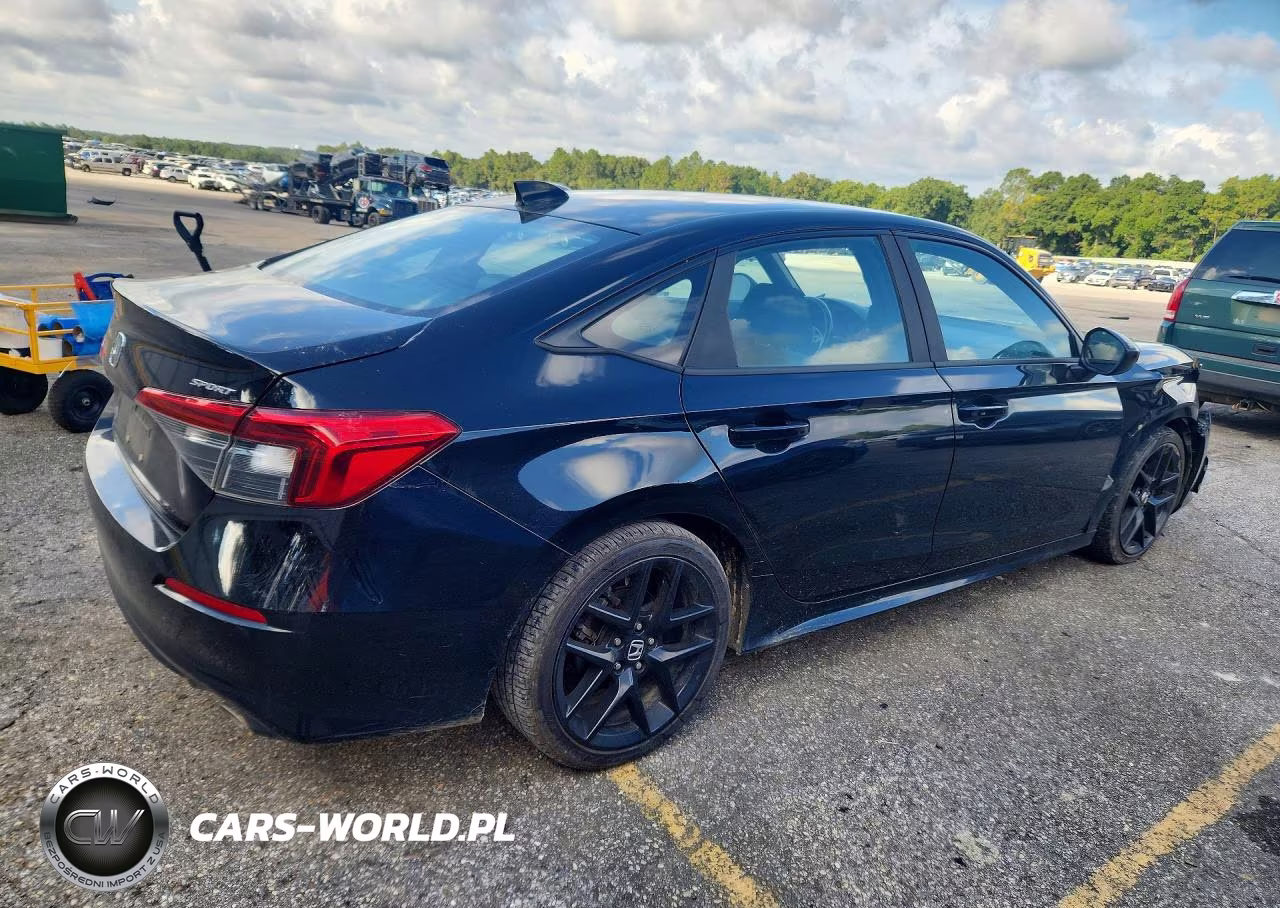 2022 Honda Civic Sport VIN:2HGFE2F58NH565241 - 3