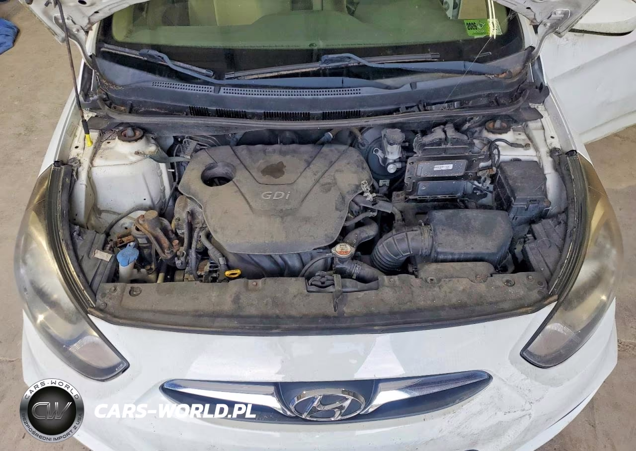 2013 Hyundai Accent Gls VIN:KMHCT4AE6DU323145 - 11