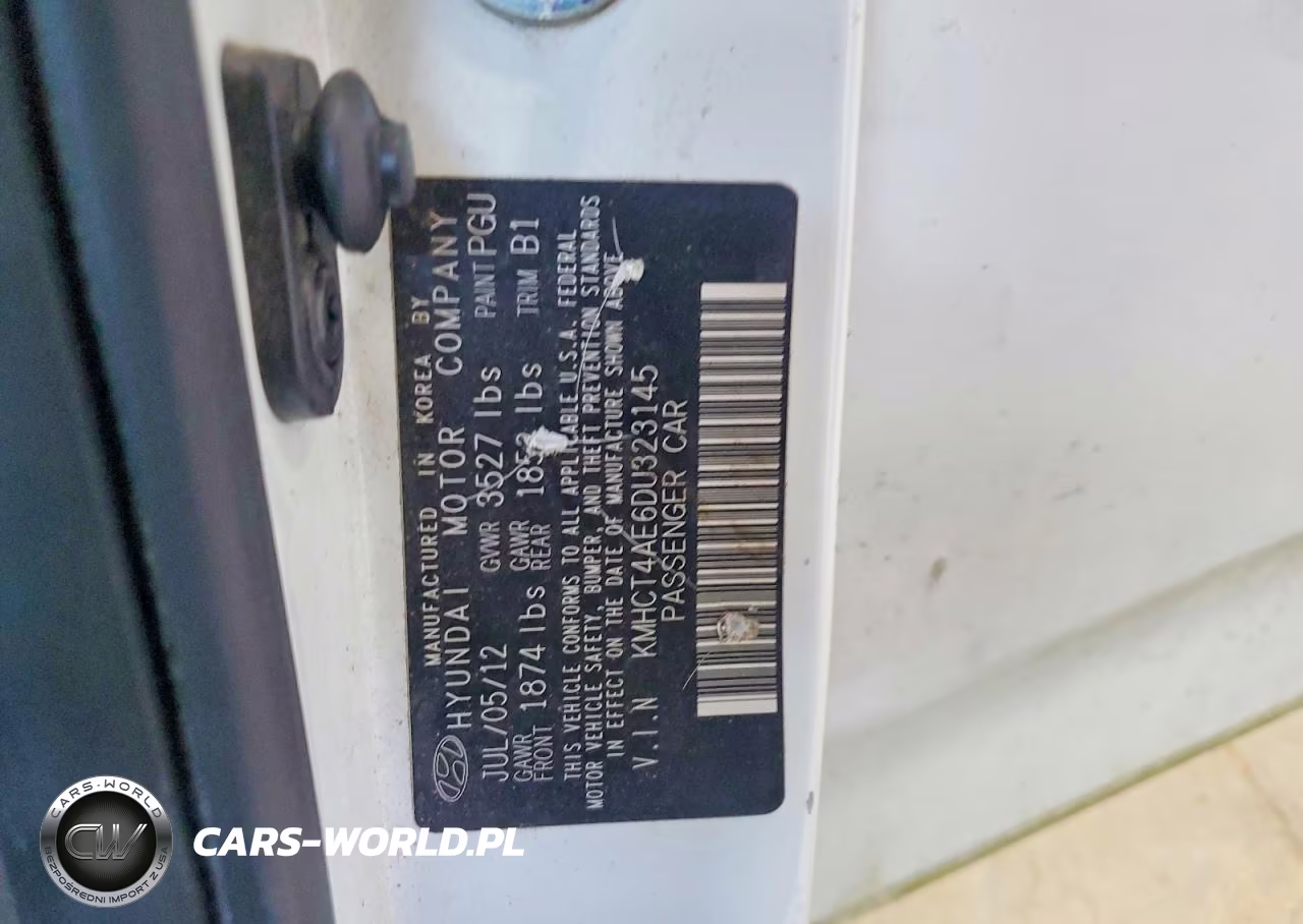 2013 Hyundai Accent Gls VIN:KMHCT4AE6DU323145 - 12