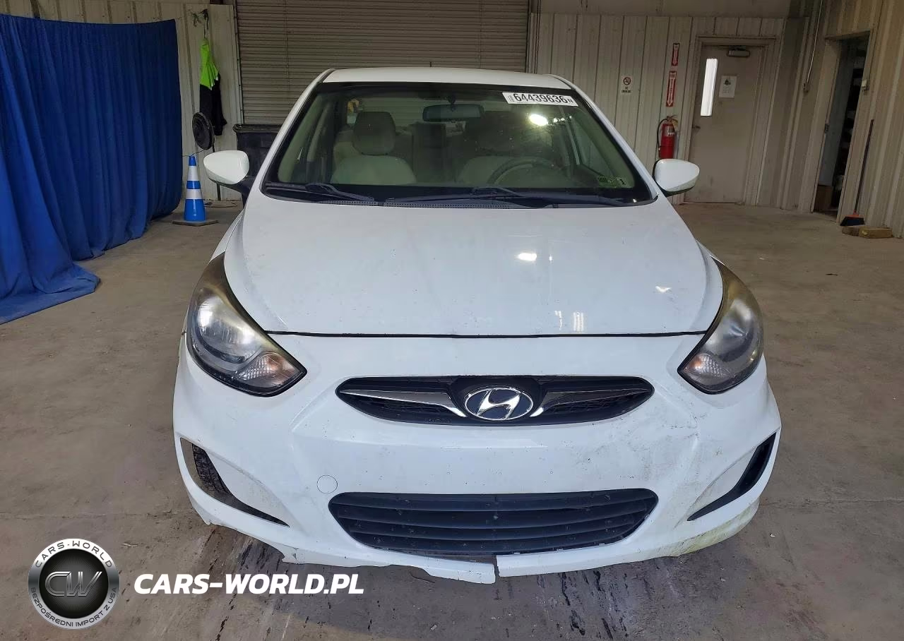 2013 Hyundai Accent Gls VIN:KMHCT4AE6DU323145 - 5