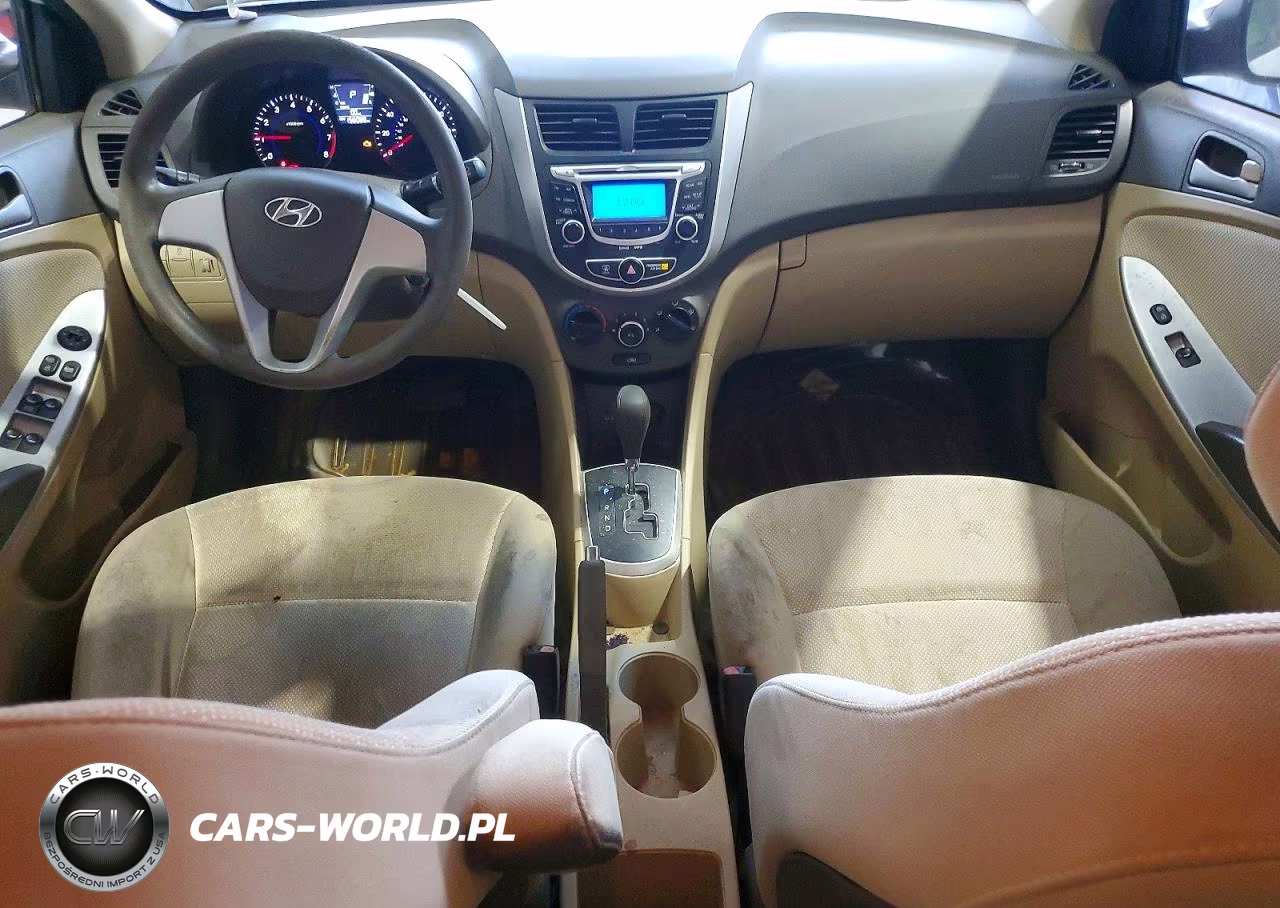 2013 Hyundai Accent Gls VIN:KMHCT4AE6DU323145 - 8