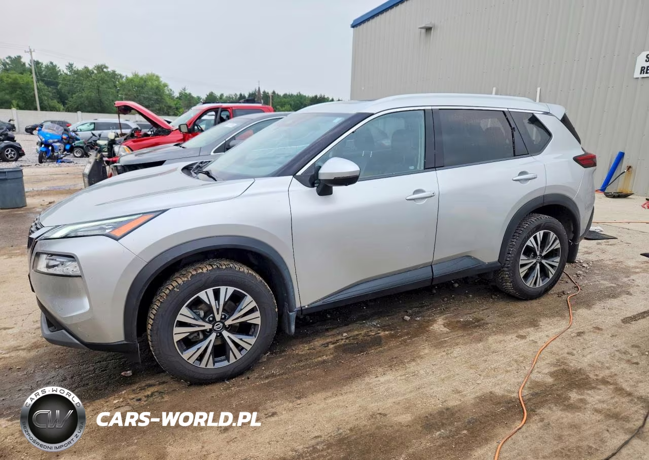 2021 Nissan Rogue Sv VIN:JN8AT3BB9MW218067 - 1