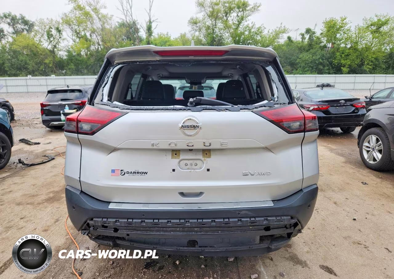 2021 Nissan Rogue Sv VIN:JN8AT3BB9MW218067 - 6