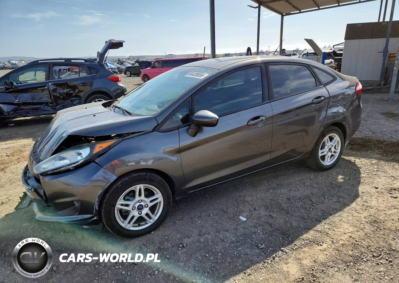 2017 Ford Fiesta Se VIN:3FADP4BJ9HM159785 - 1