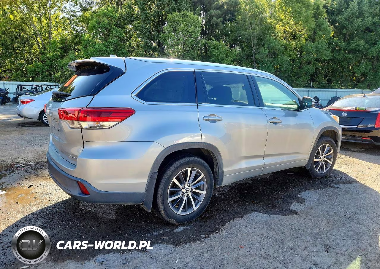 2018 Toyota Highlander Xle VIN:5TDJZRFHXJS493549 - 3