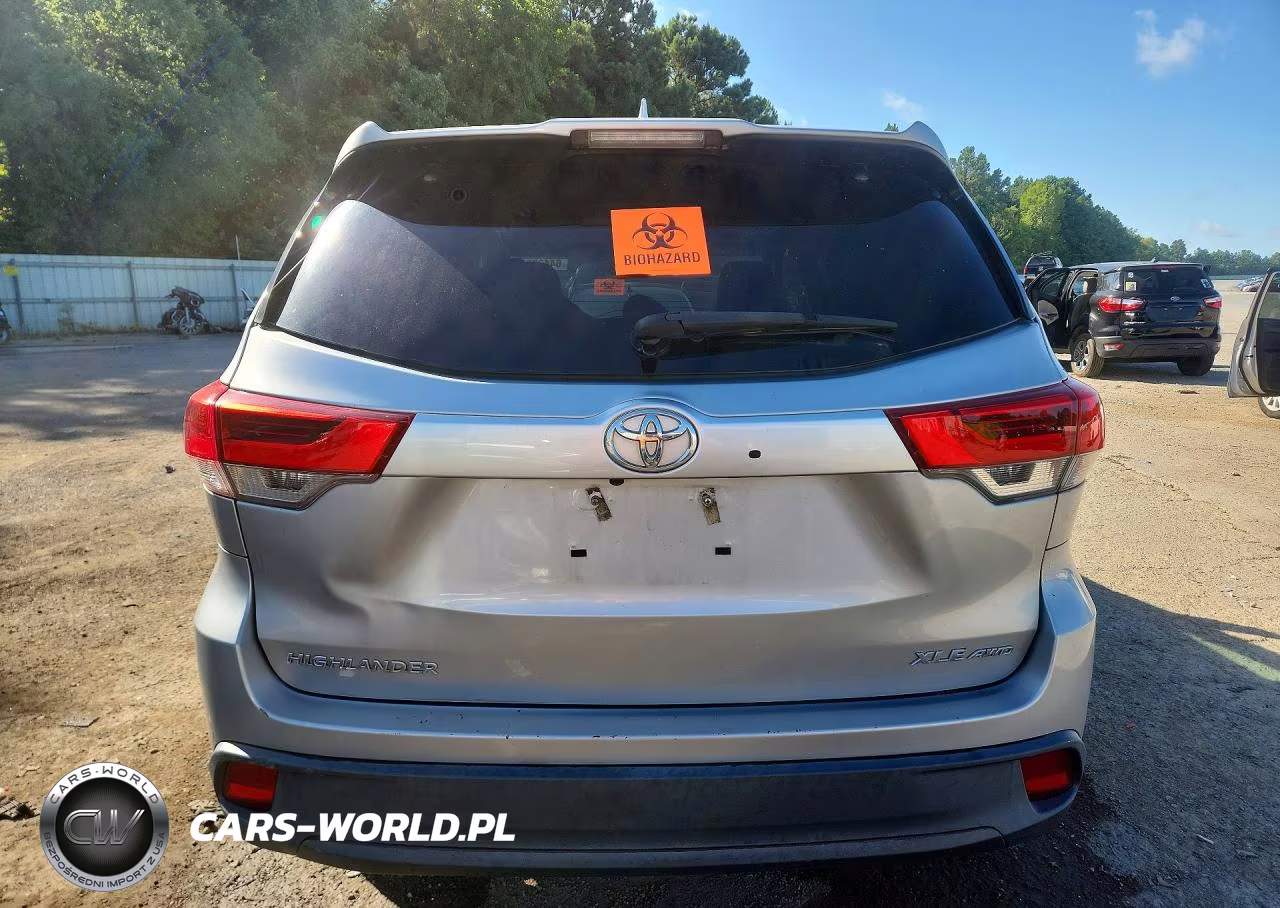 2018 Toyota Highlander Xle VIN:5TDJZRFHXJS493549 - 6