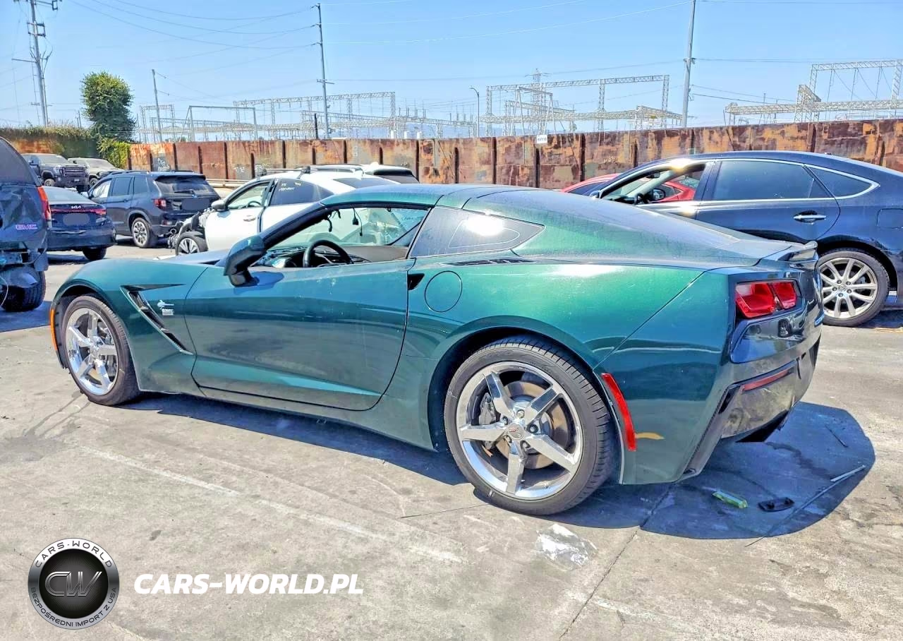 2014 Chevrolet Corvette Stingray 3Lt VIN:1G1YE2D77E5105807 - 2
