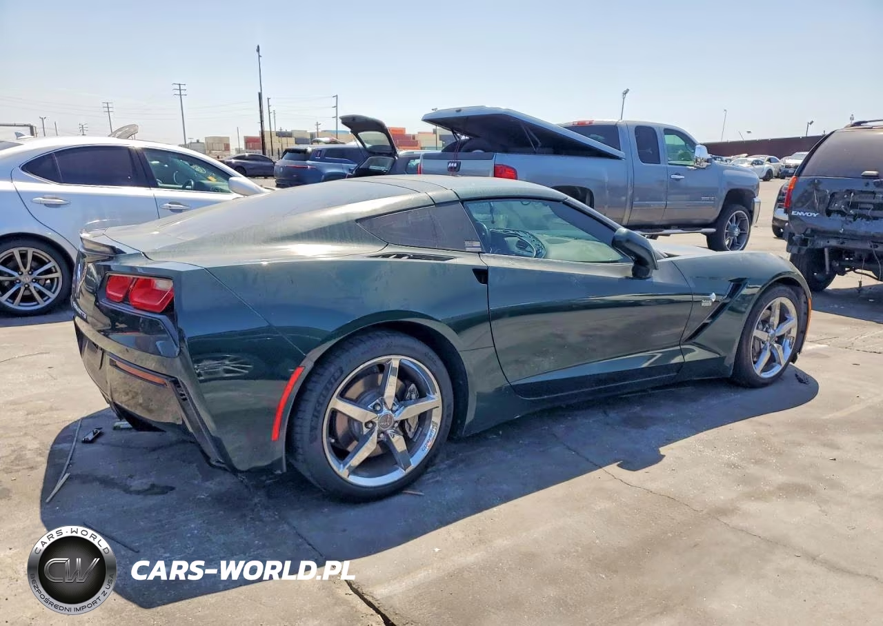 2014 Chevrolet Corvette Stingray 3Lt VIN:1G1YE2D77E5105807 - 3