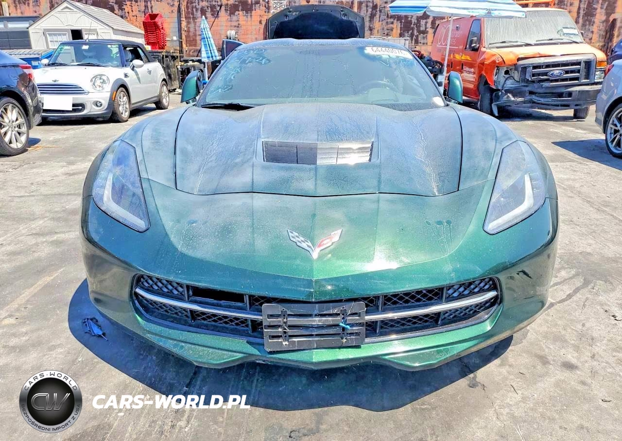 2014 Chevrolet Corvette Stingray 3Lt VIN:1G1YE2D77E5105807 - 5