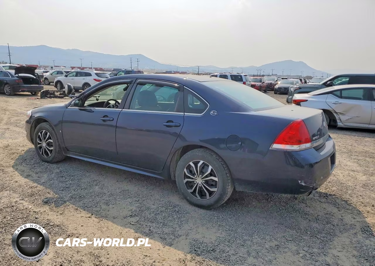 2009 Chevrolet Impala Police VIN:2G1WS57M991228180 - 2