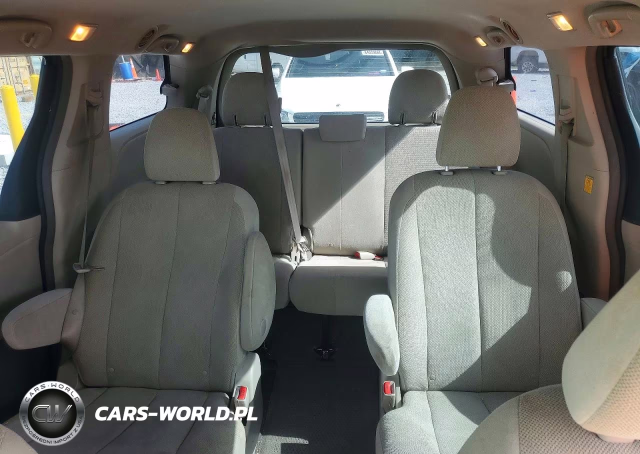 2012 Toyota Sienna Base 7-Passenger VIN:5TDZK3DC6CS262310 - 10