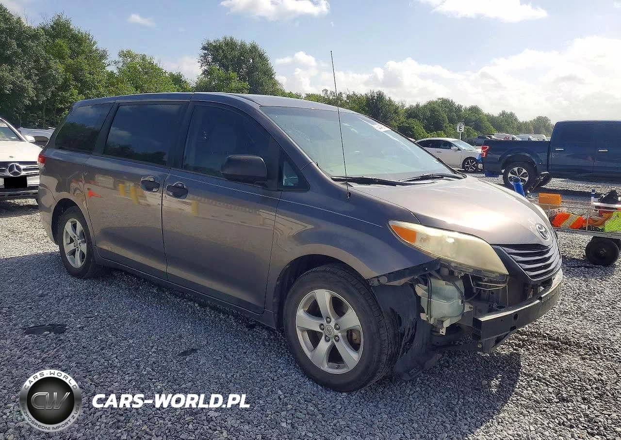 2012 Toyota Sienna Base 7-Passenger VIN:5TDZK3DC6CS262310 - 4