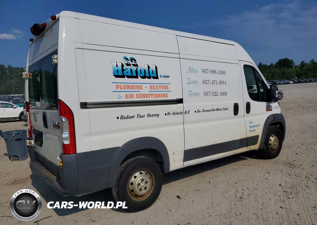 2014 Ram Promaster 2500 2500 High VIN:3C6TRVCG2EE123474 - 3
