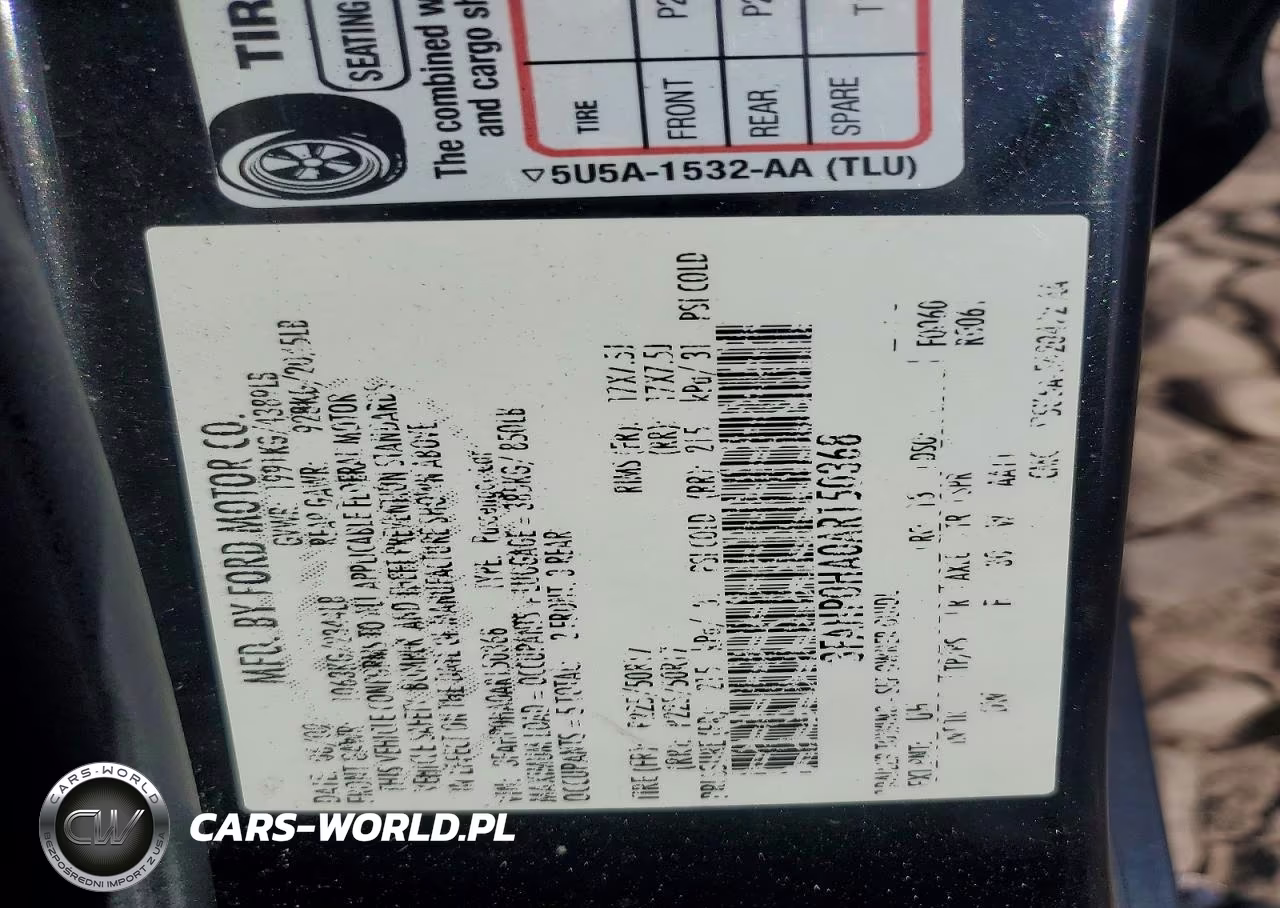 2010 Ford Fusion Se VIN:3FAHP0HA0AR150368 - 12