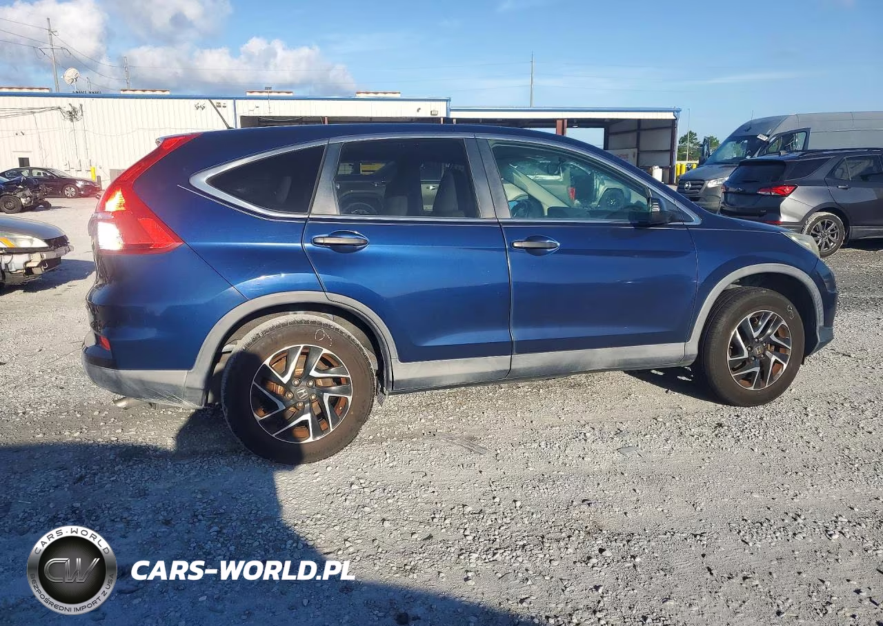 2016 Honda Cr-V Se VIN:2HKRM3H49GH506394 - 3