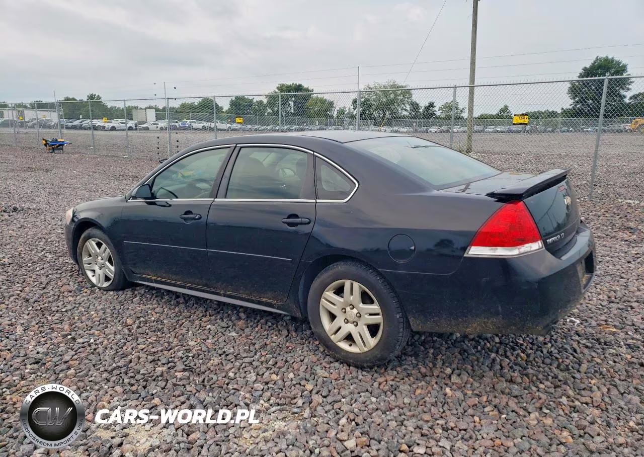 2012 Chevrolet Impala Lt VIN:2G1WG5E33C1267947 - 2