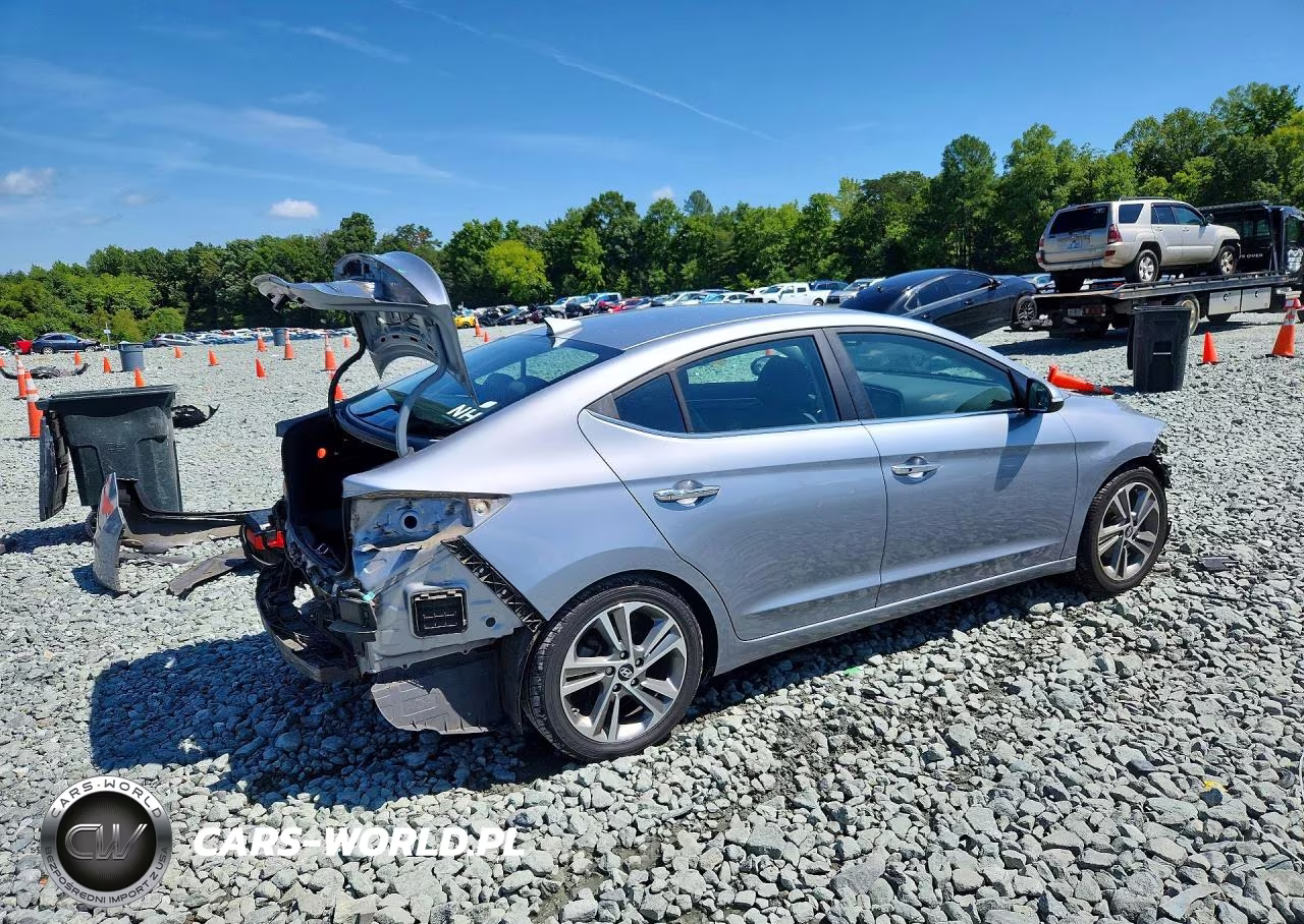 2017 Hyundai Elantra Limited VIN:5NPD84LF9HH036737 - 3