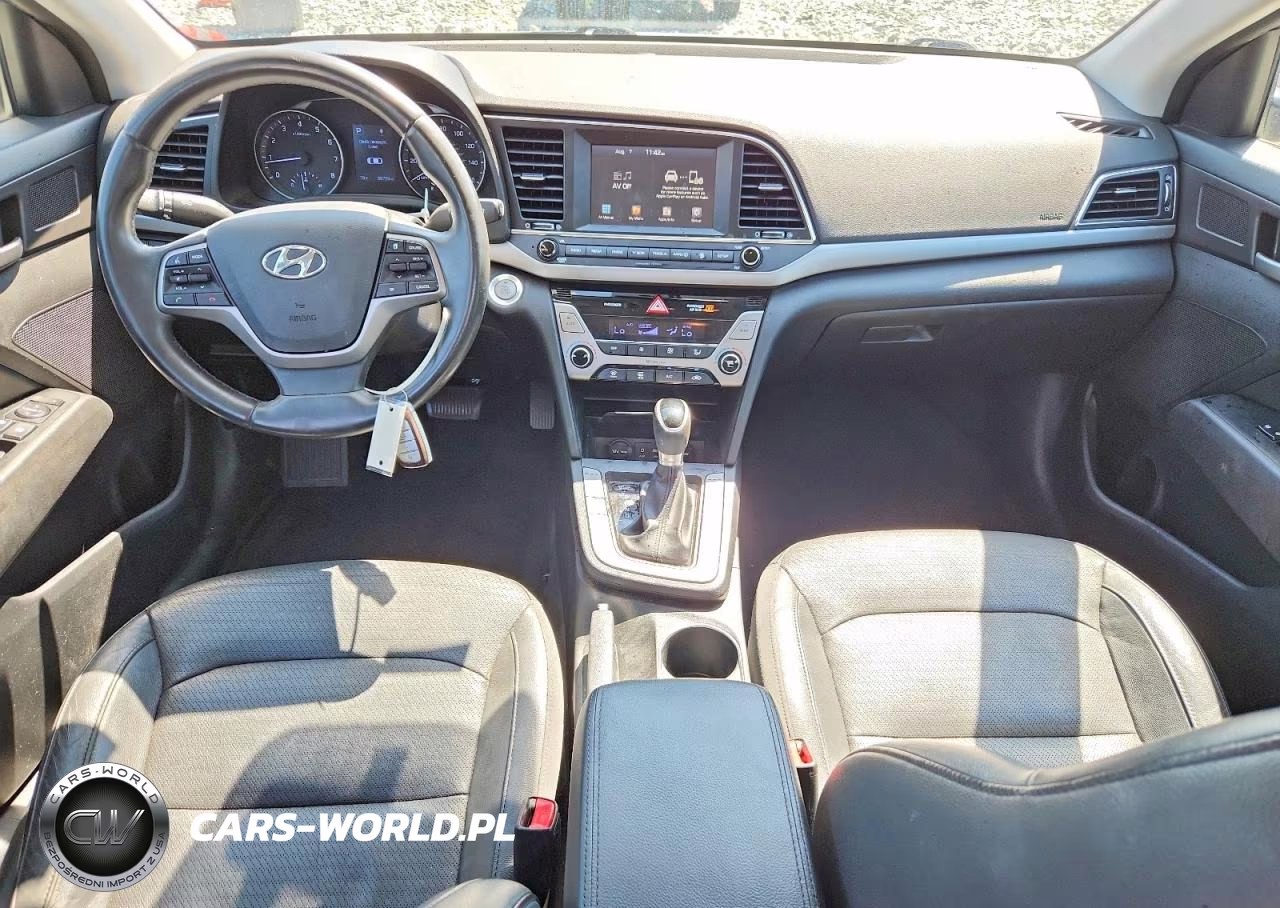 2017 Hyundai Elantra Limited VIN:5NPD84LF9HH036737 - 8