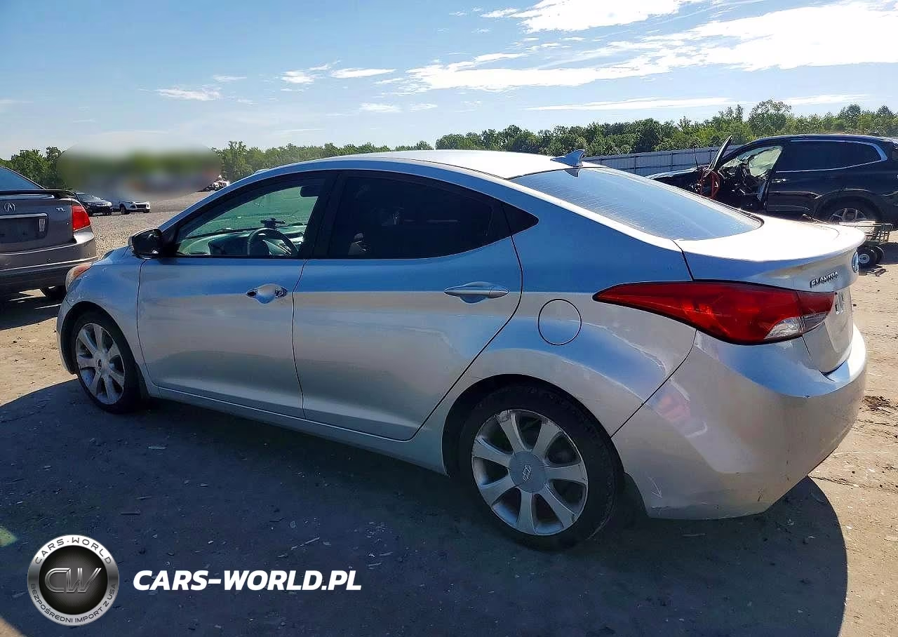 2013 Hyundai Elantra Limited VIN:5NPDH4AE9DH421316 - 2