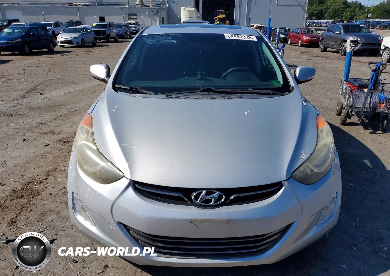 2013 Hyundai Elantra Limited VIN:5NPDH4AE9DH421316 - 5