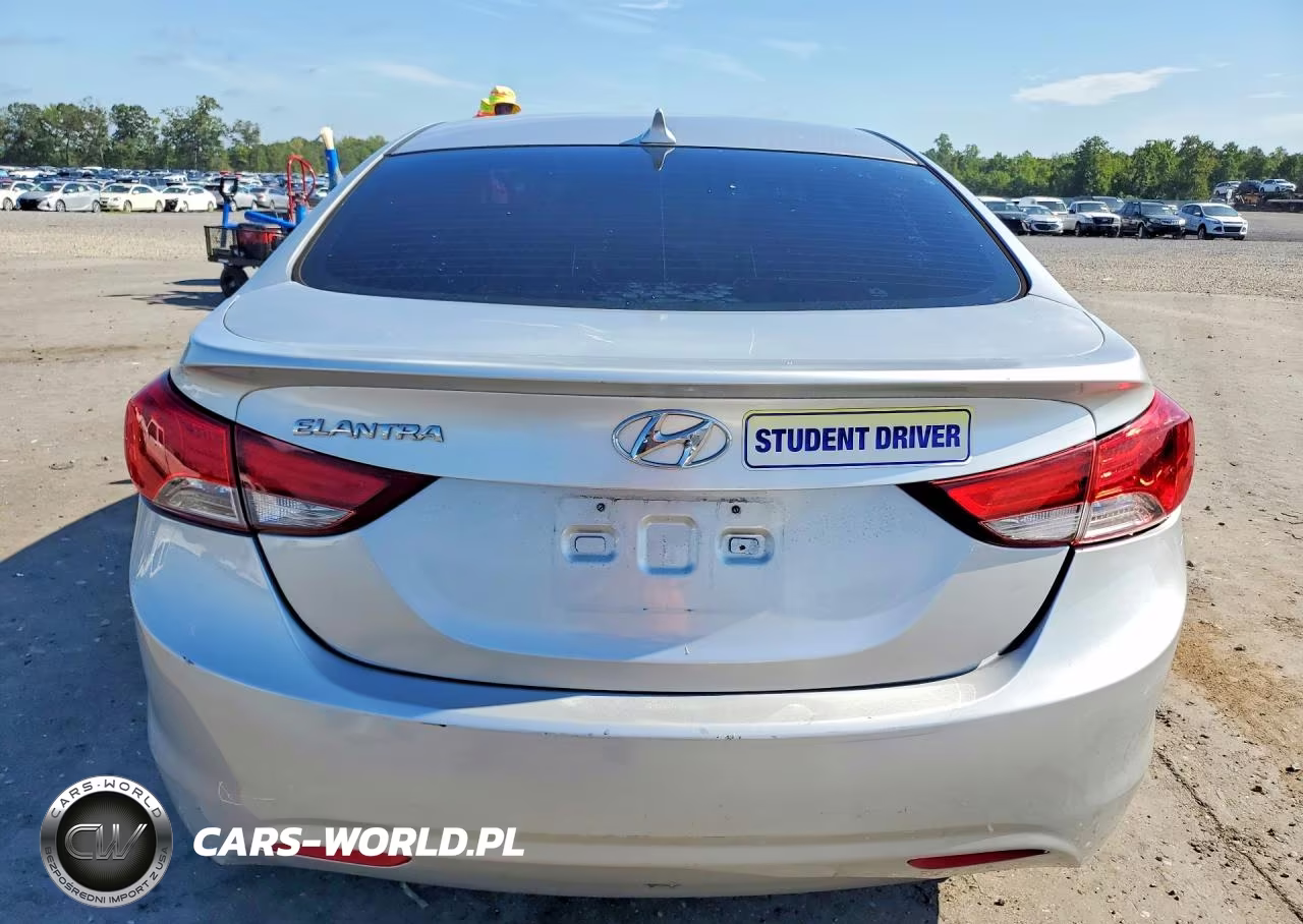 2013 Hyundai Elantra Limited VIN:5NPDH4AE9DH421316 - 6