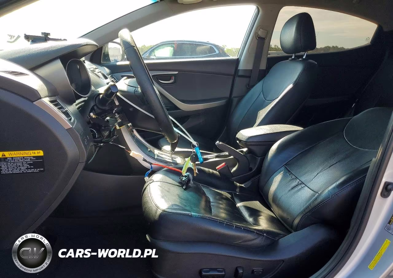2013 Hyundai Elantra Limited VIN:5NPDH4AE9DH421316 - 7