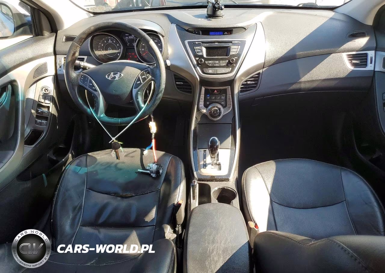 2013 Hyundai Elantra Limited VIN:5NPDH4AE9DH421316 - 8