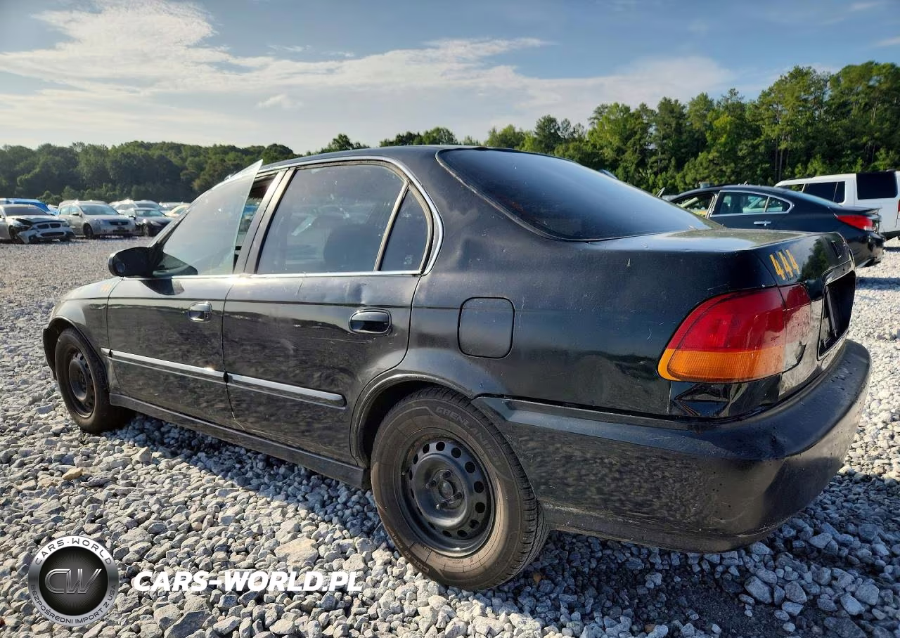 1997 Honda Civic Lx VIN:2HGEJ6679VH539456 - 2