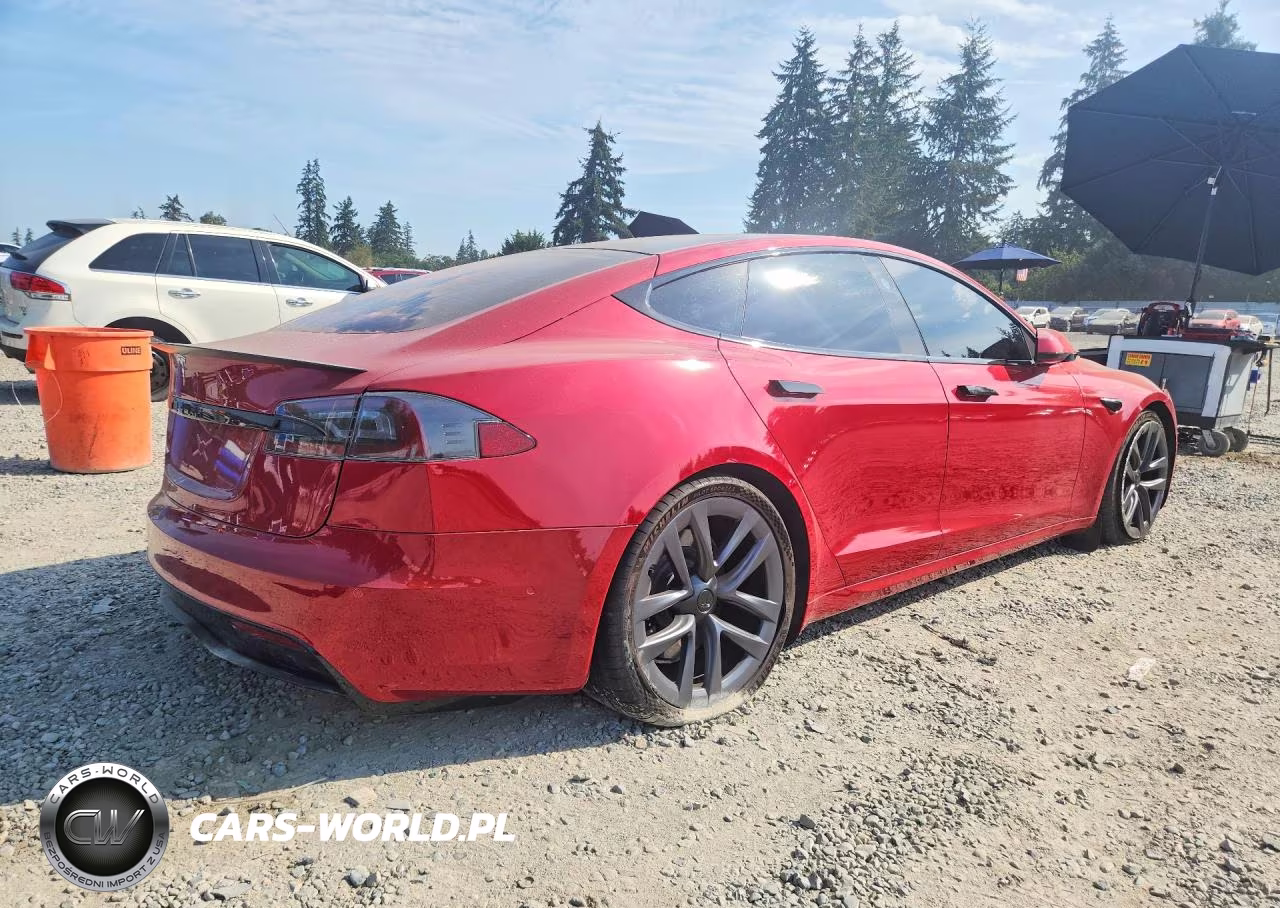 2021 Tesla Model S VIN:5YJSA1E67MF455797 - 3