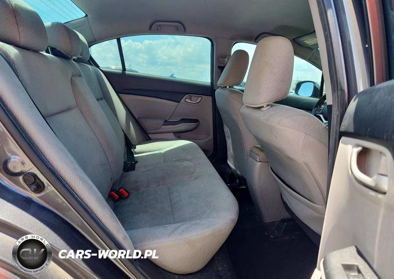 2013 Honda Civic Lx VIN:19XFB2F58DE094595 - 10