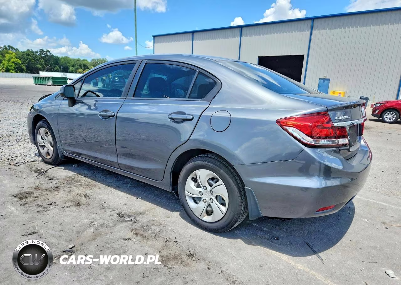 2013 Honda Civic Lx VIN:19XFB2F58DE094595 - 2