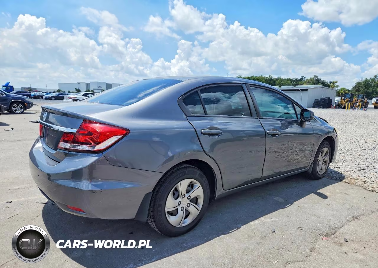 2013 Honda Civic Lx VIN:19XFB2F58DE094595 - 3