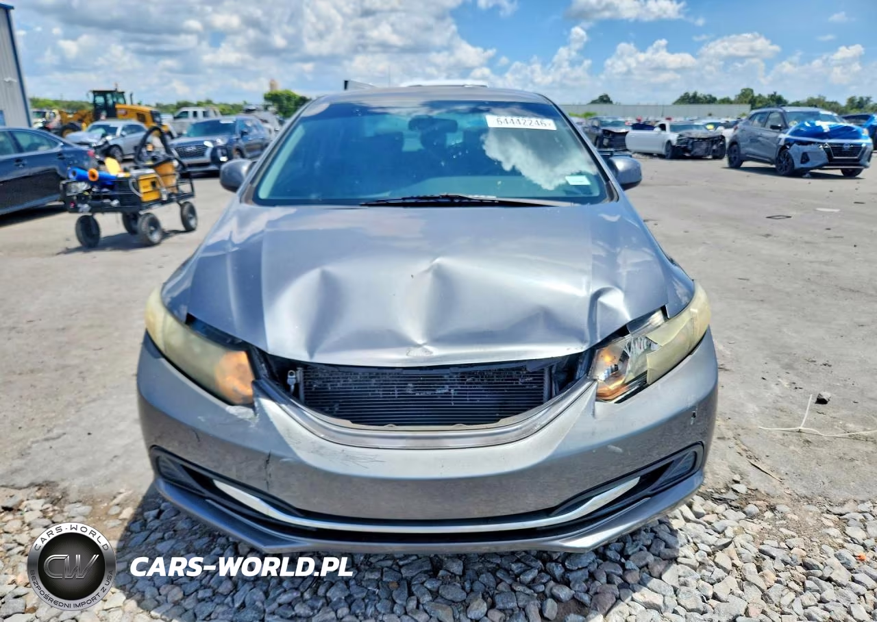 2013 Honda Civic Lx VIN:19XFB2F58DE094595 - 5