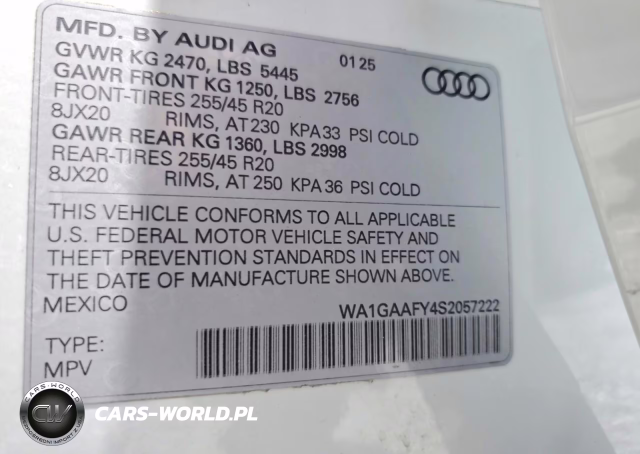 2025 Audi Q5 Premium 45 VIN:WA1GAAFY4S2057222 - 14