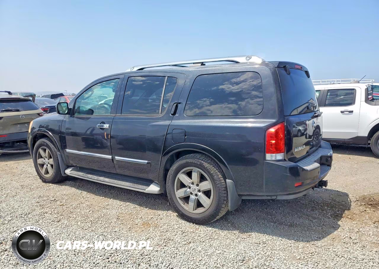 2011 Nissan Armada Platinum VIN:5N1BA0NF7BN606738 - 2
