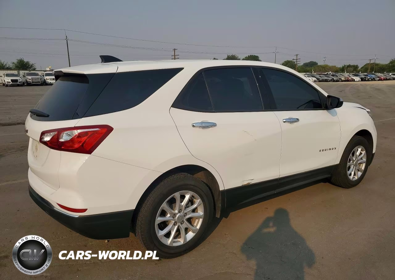2018 Chevrolet Equinox Ls VIN:3GNAXHEV4JS509755 - 3