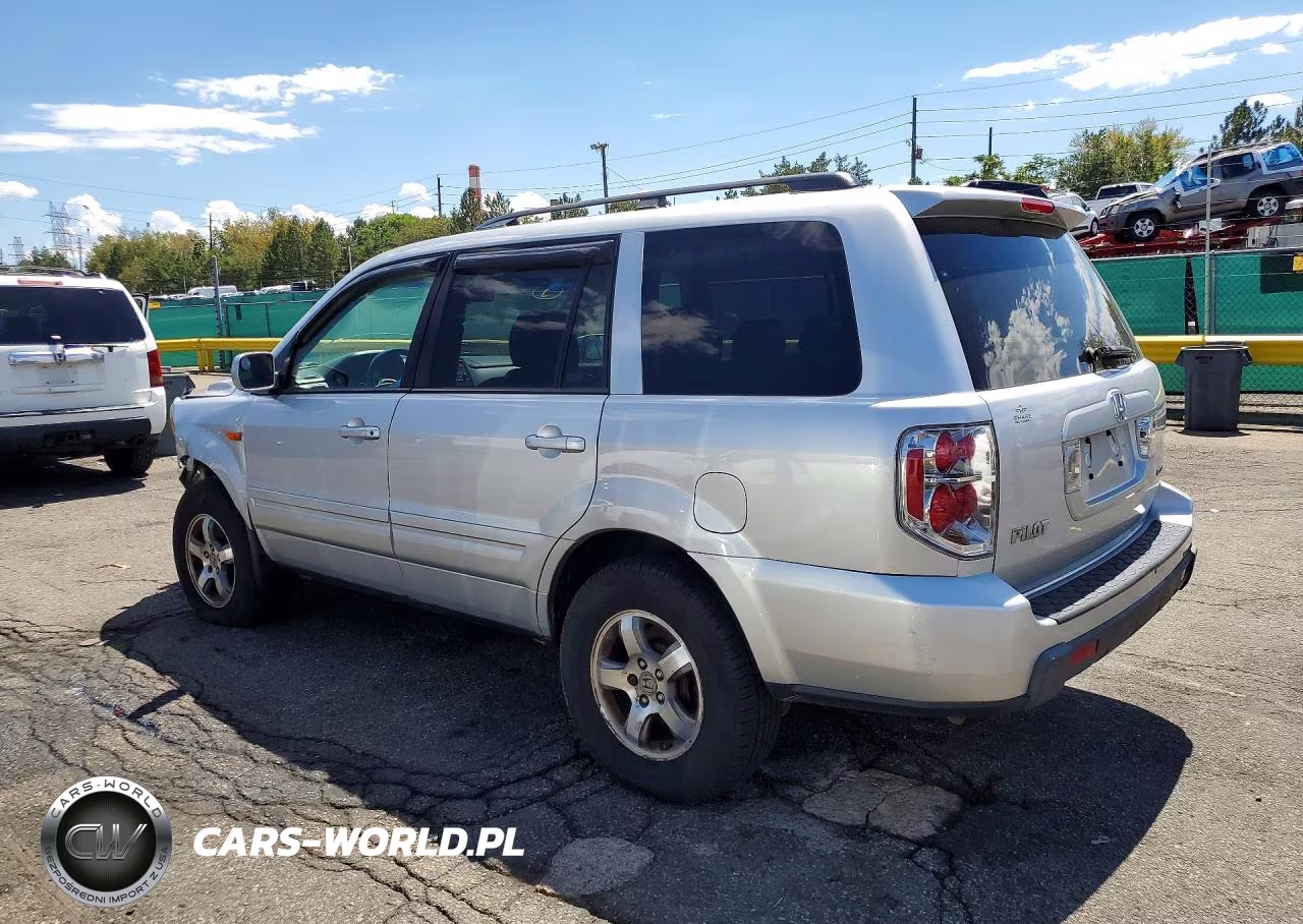 2008 Honda Pilot Exl VIN:5FNYF18598B044468 - 2