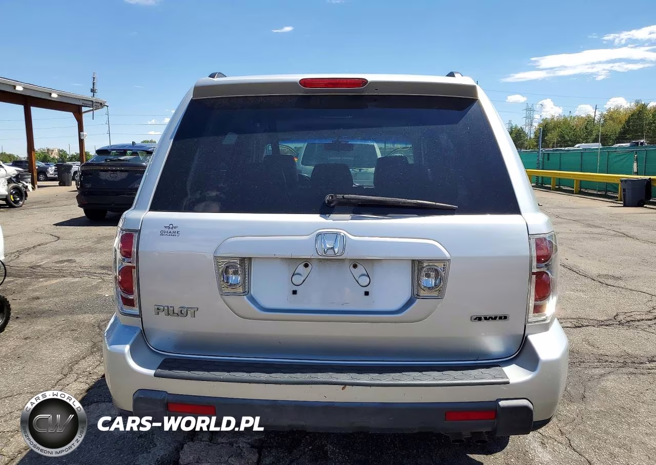 2008 Honda Pilot Exl VIN:5FNYF18598B044468 - 6