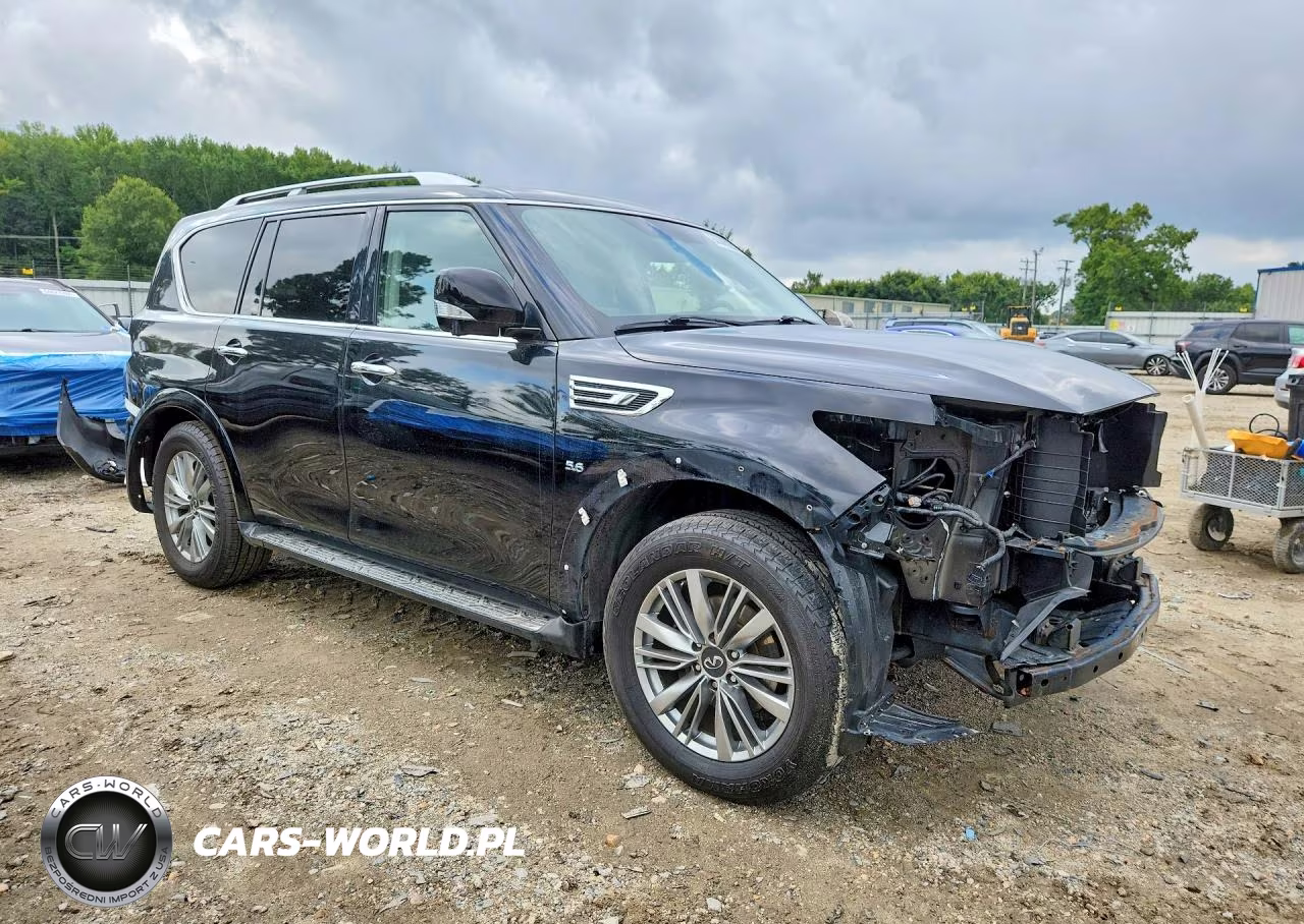 2018 Infiniti Qx80 Base VIN:JN8AZ2NE9J9192479 - 4