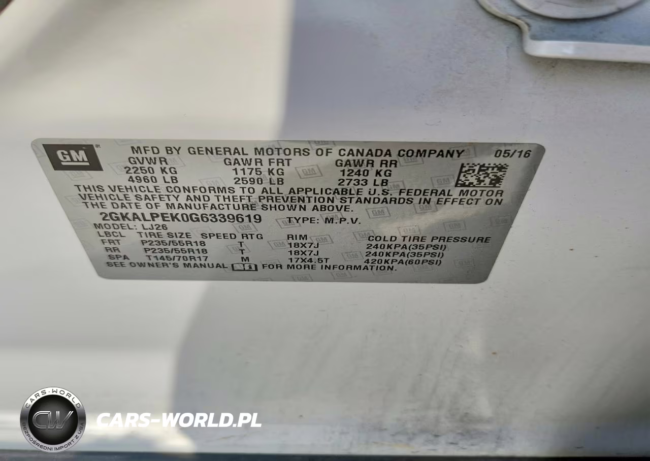 2016 GMC Terrain Slt VIN:2GKALPEK0G6339619 - 13