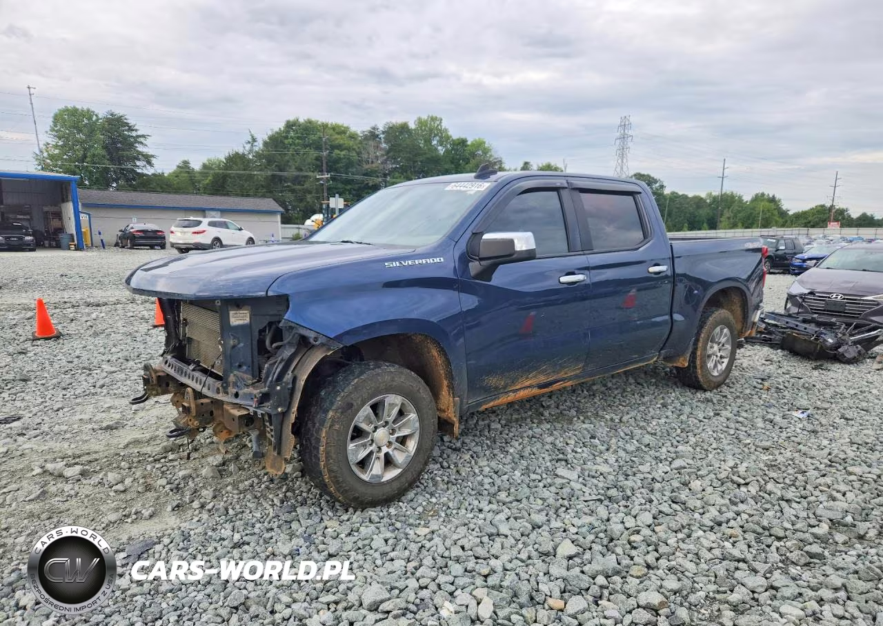 2020 Chevrolet Silverado K1500 Lt VIN:1GCUYDEDXLZ169987 - 1