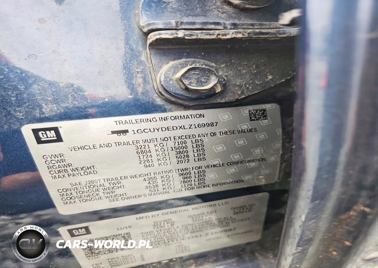 2020 Chevrolet Silverado K1500 Lt VIN:1GCUYDEDXLZ169987 - 13